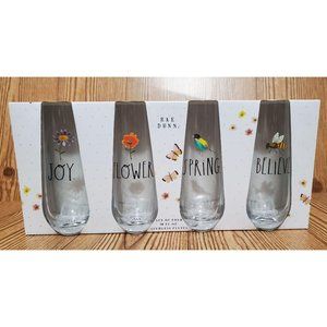 Rae Dunn Stemless Flutes